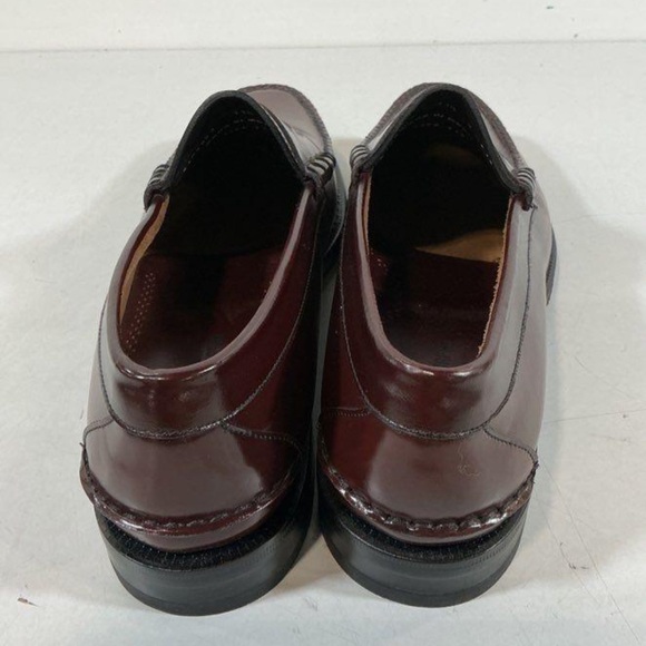 NEW!! Men’s Johnston & Men’s Classic Burgundy Leather Penny Loafers Size 11.5B main image 5